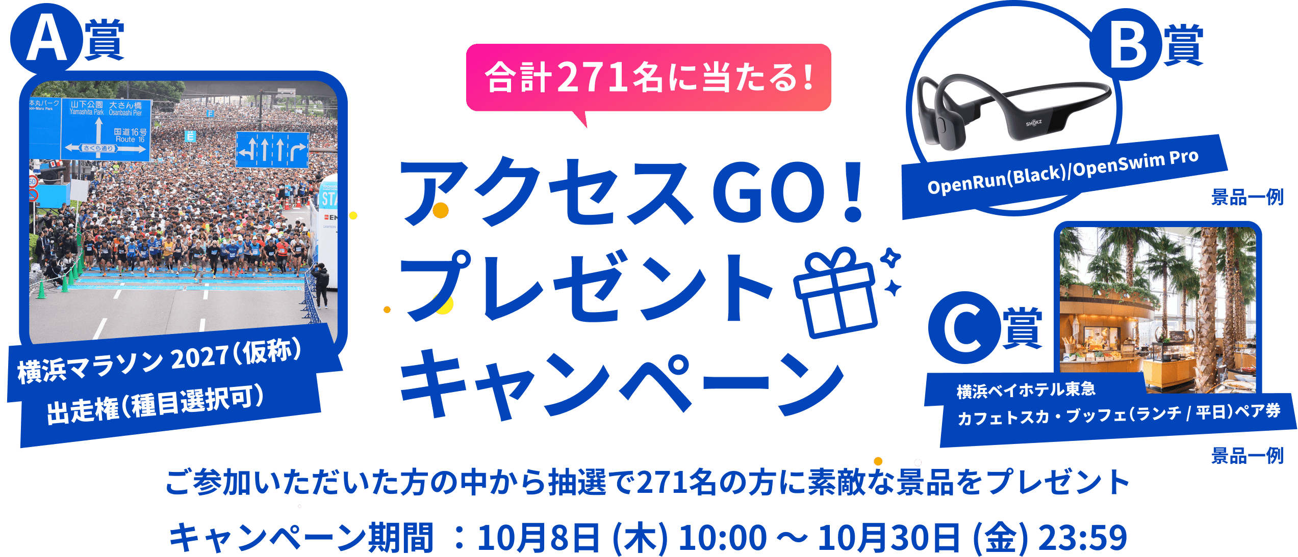 アクセスGO！プレゼントキャンペーン